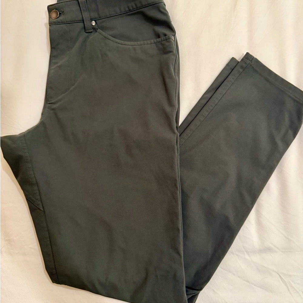 Men’s ABC Lululemon Slim Fit Pants (32 x 32) Spruce Green